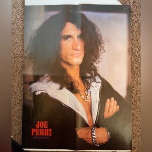 Joe Perry Aerosmith Poster